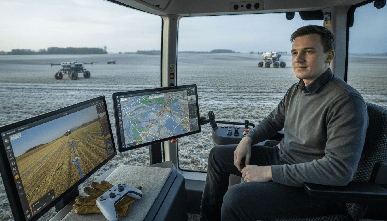 Featured image for AI v zemědělství: z gamera „operátor“ traktoru