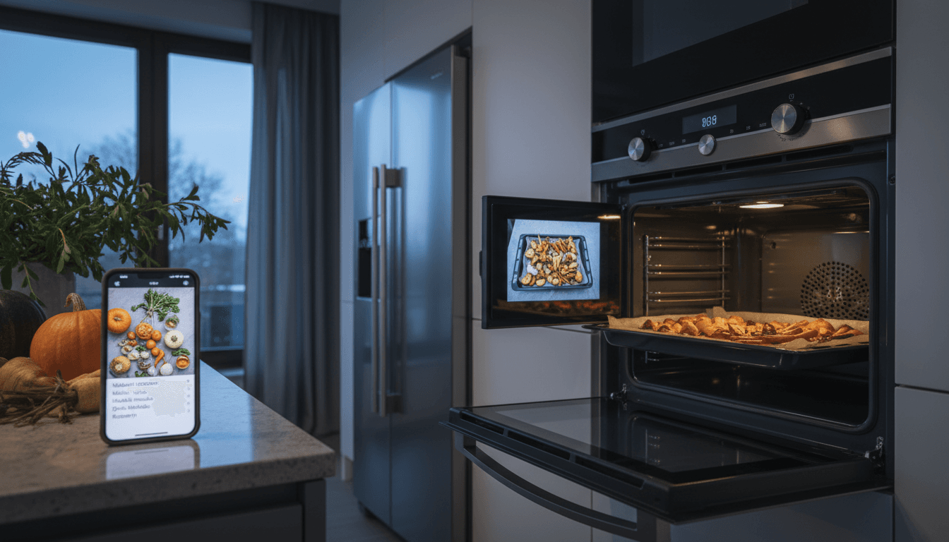 Featured image for AI v kuchyni: trouby s kamerou mění práci s jídlem