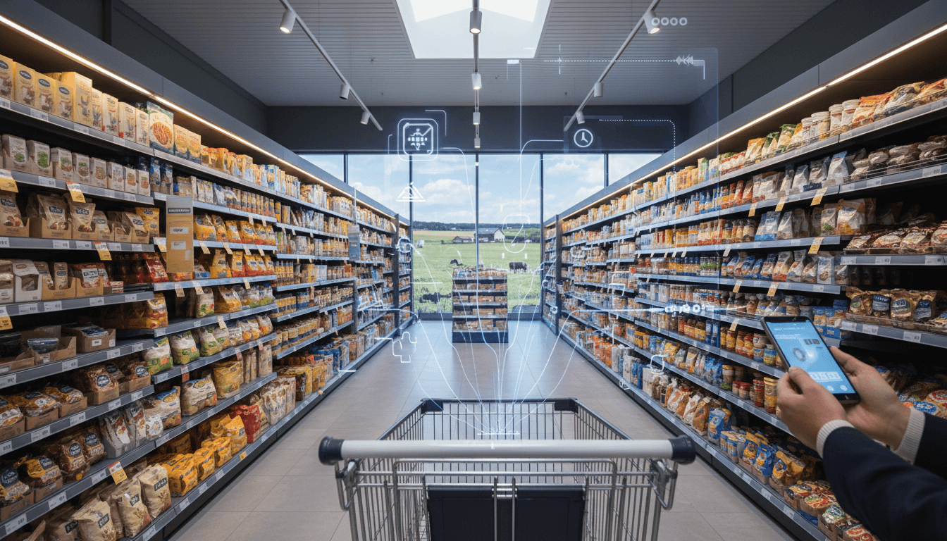 Featured image for AI v obchodech: jak supermarket řídí celý potravinový řetězec