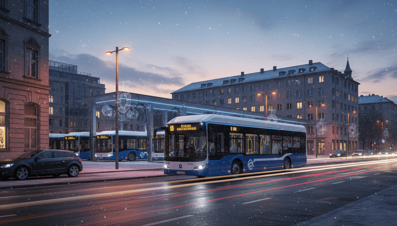 Featured image for Ηλεκτρικά λεωφορεία με AI: το μάθημα από Karlovy Vary