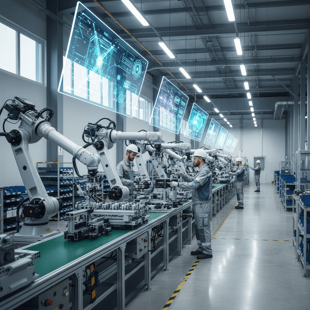 Featured image for Ako AI mení robotiku v slovenských fabrikách