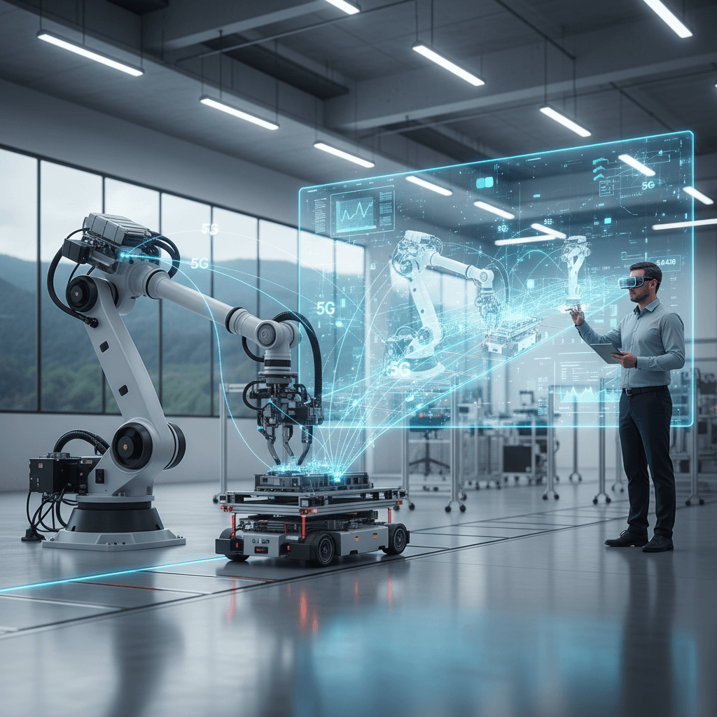 Featured image for 5G kampus a TestBed 4.0: Skok k inteligentnej výrobe