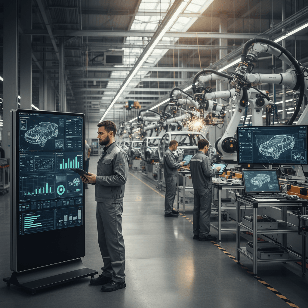 Featured image for Ako digitalizácia a AI menia slovenský automotive