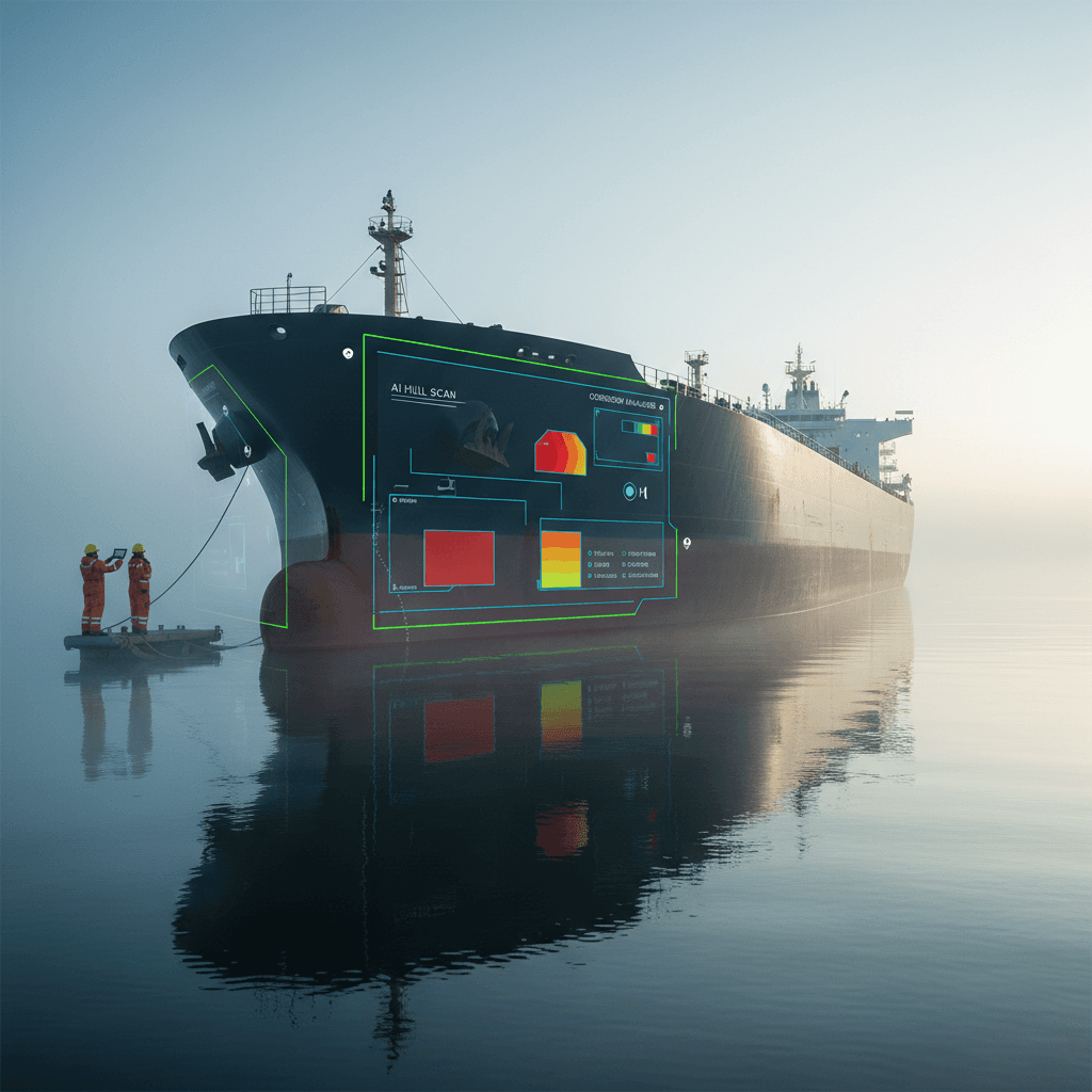 Featured image for AI mod korrosion: Ny standard for maritim vedligehold