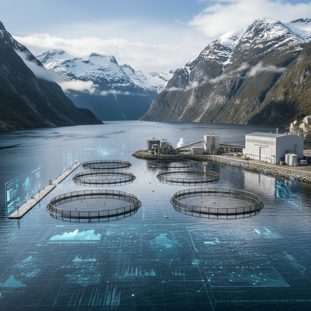 Featured image for Norsk laksefôr 2034: Slik kan AI løfte norskandelen