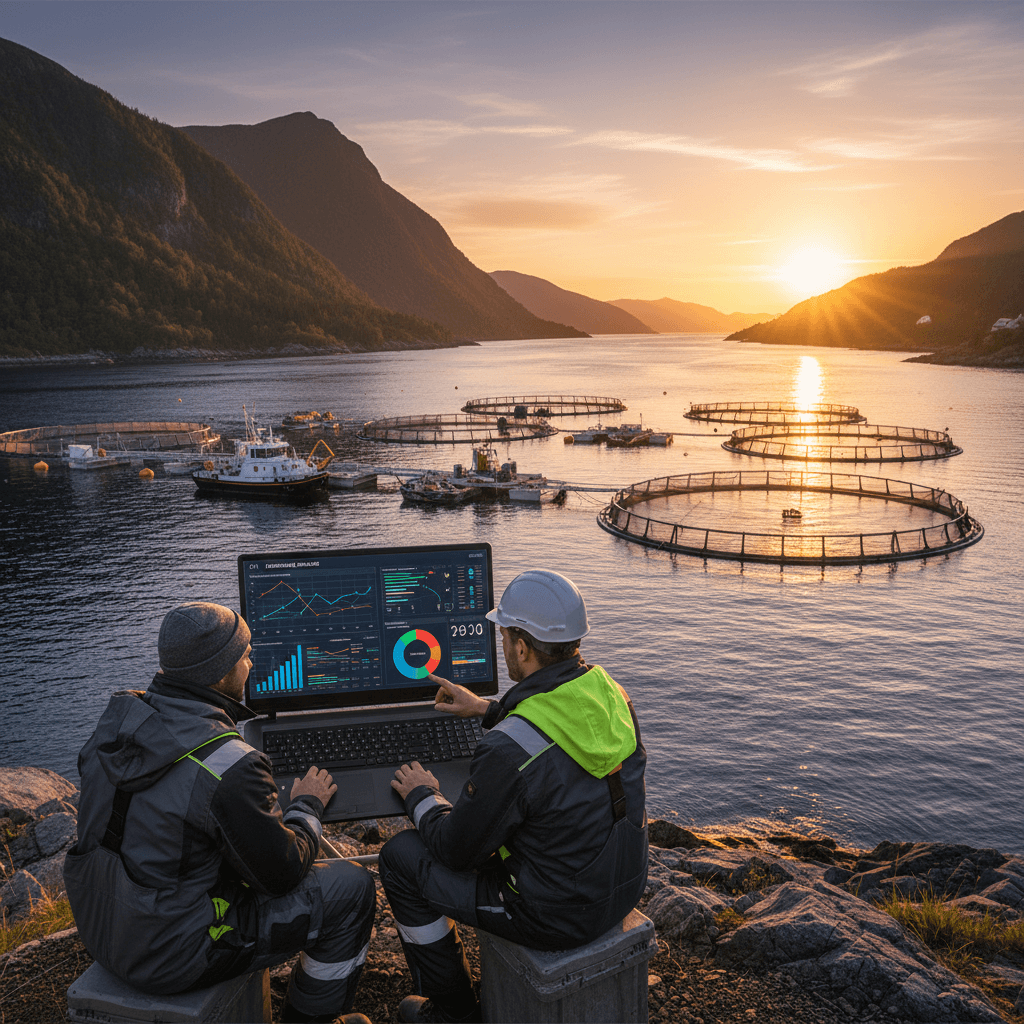 Featured image for Datasmart fiskehelse: Derfor kjøper VESO seg inn i Salmalytics