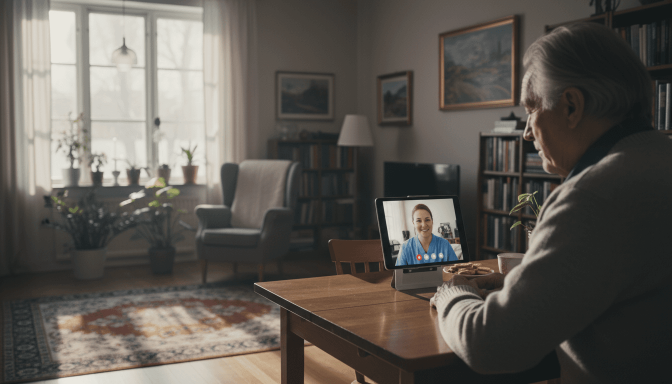 Featured image for Digital hemvård i praktiken: från surfplattor till AI