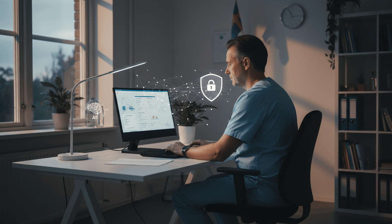 Featured image for Ivo granskar distansjobb: sÄ sÀkrar AI trygg distansvÄrd