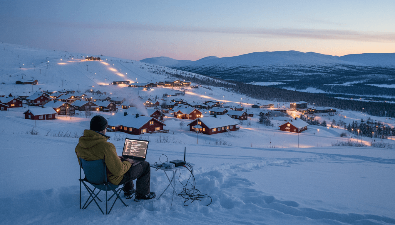 Featured image for Bredband i Ăvre Norrland: grunden för AI-turism