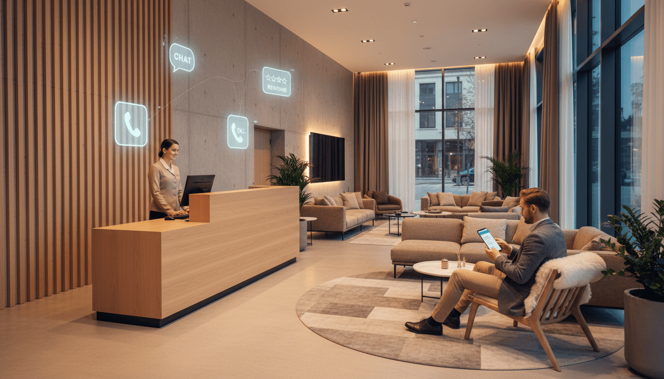 Featured image for AI för gÀstkommunikation och omdömen pÄ hotell