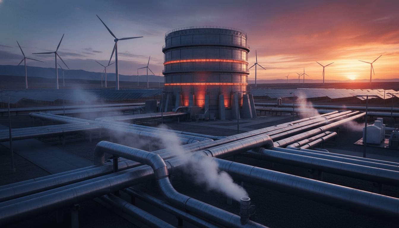 Featured image for Termisk energilagring gör grön Änga lönsam i industrin