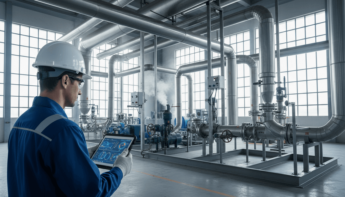 Featured image for IndustrivĂ€rmepump som slĂ„r pannan â med AI-styrning