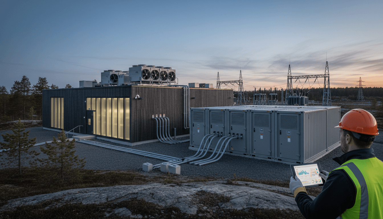 Featured image for AI + batterilager: gör datacenter till elnÀtsresurs
