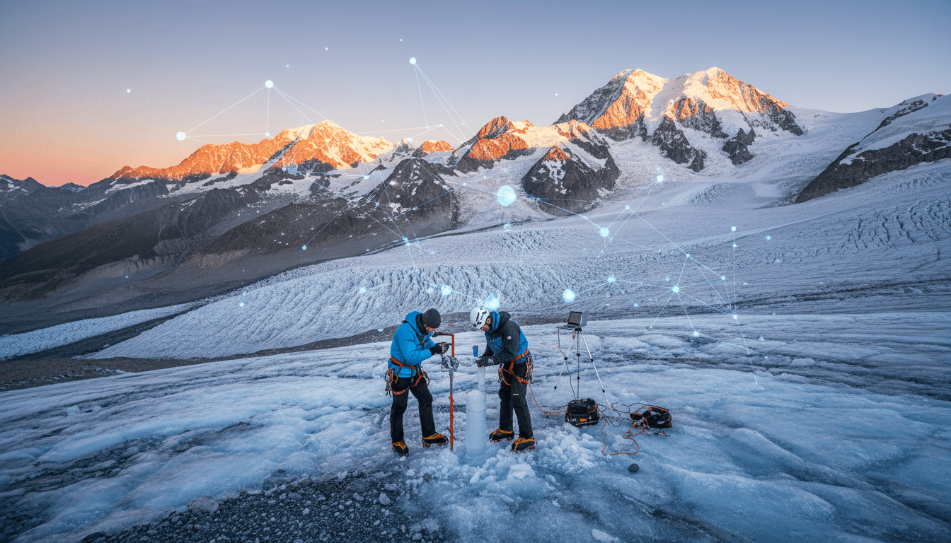 Featured image for 12 000 Är i ett isprov: data som formar klimat-AI