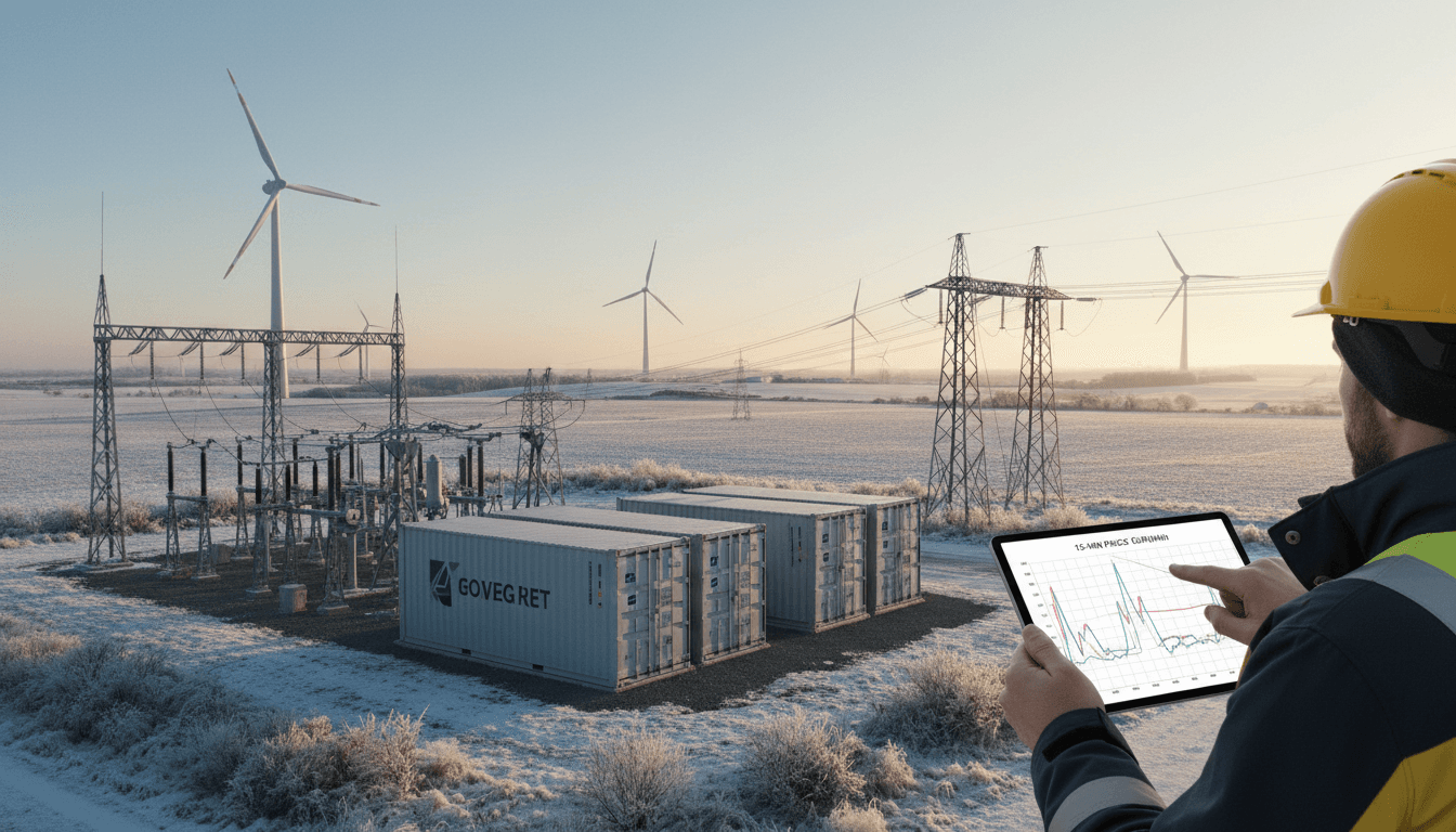 Featured image for 15-minutershandel: sÄ ökar AI batterilagringens ROI