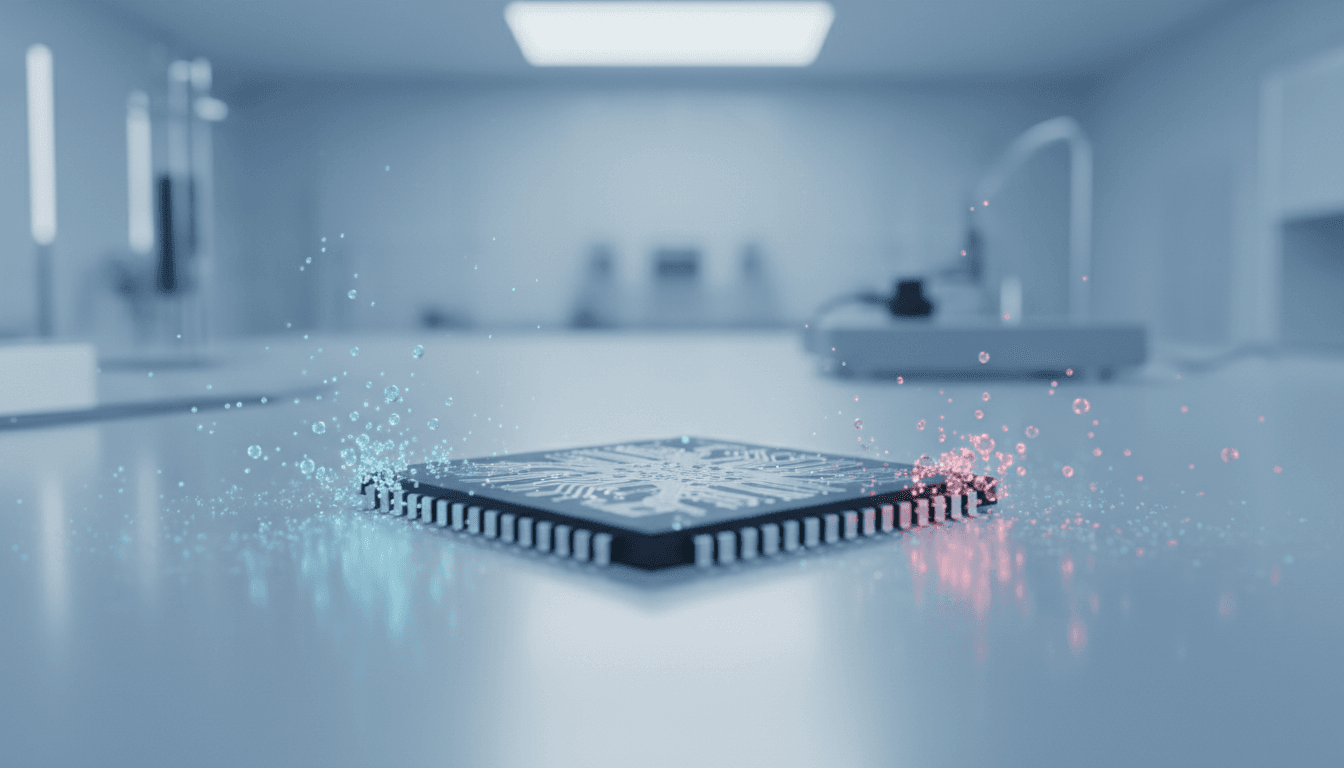 Featured image for Grönt vÀte utan iridium: chipet som sÀnker kostnaden