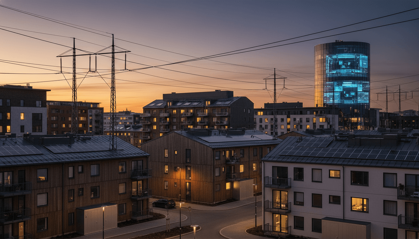 Featured image for AI-styrda virtuella kraftverk: batterier som kapar toppar