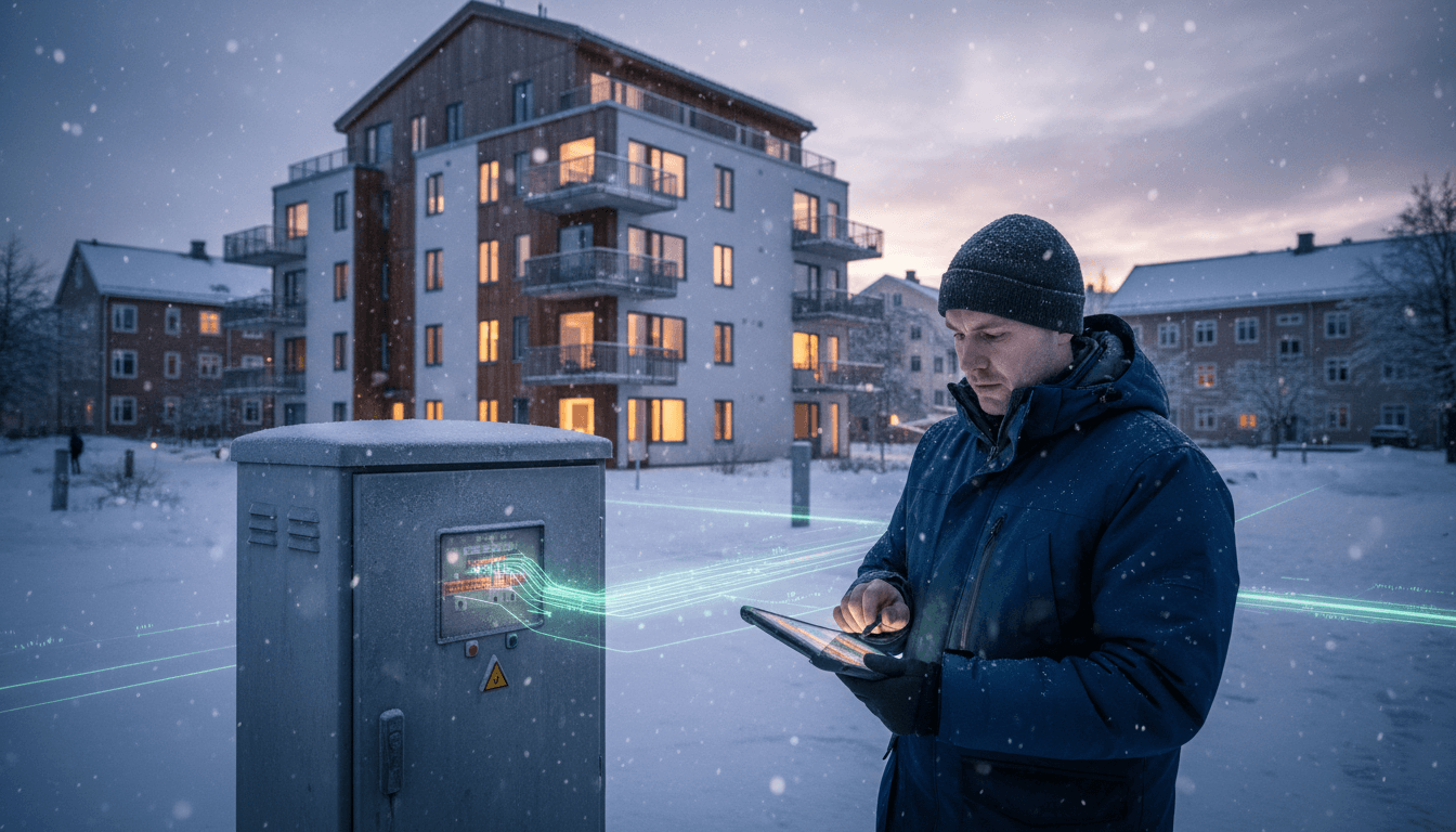 Featured image for AI som sÀkrar elnÀten nÀr elkrav i byggande skakar