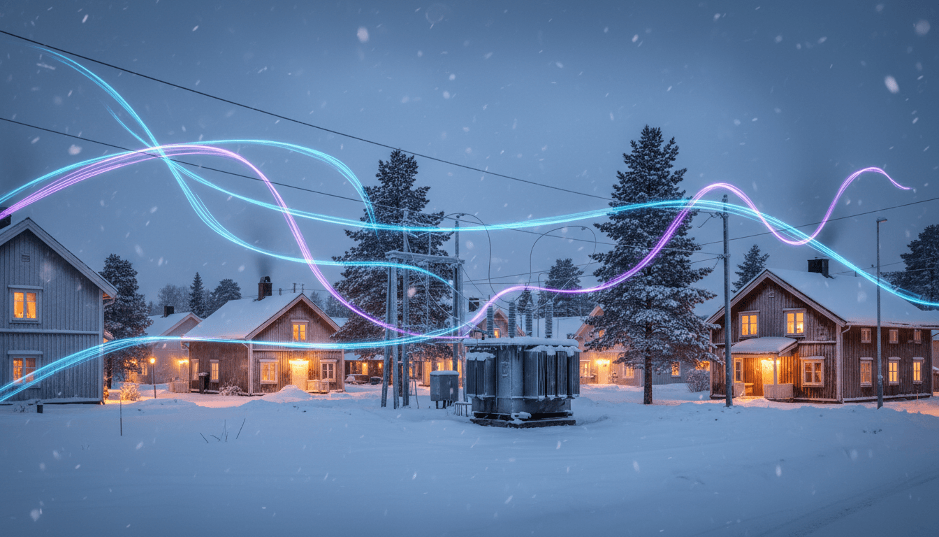 Featured image for AI och smarta elnÀt som dÀmpar vinterns elchocker