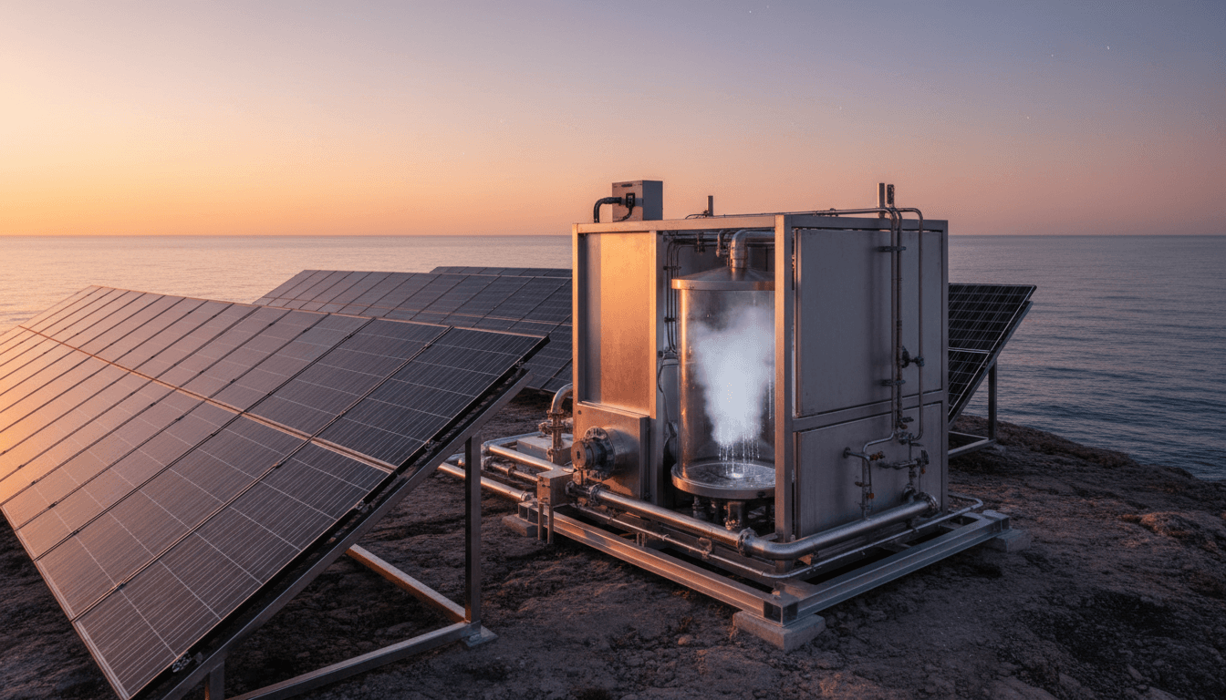 Featured image for AI-optimerad soldriven avsaltning utan dyra batterier