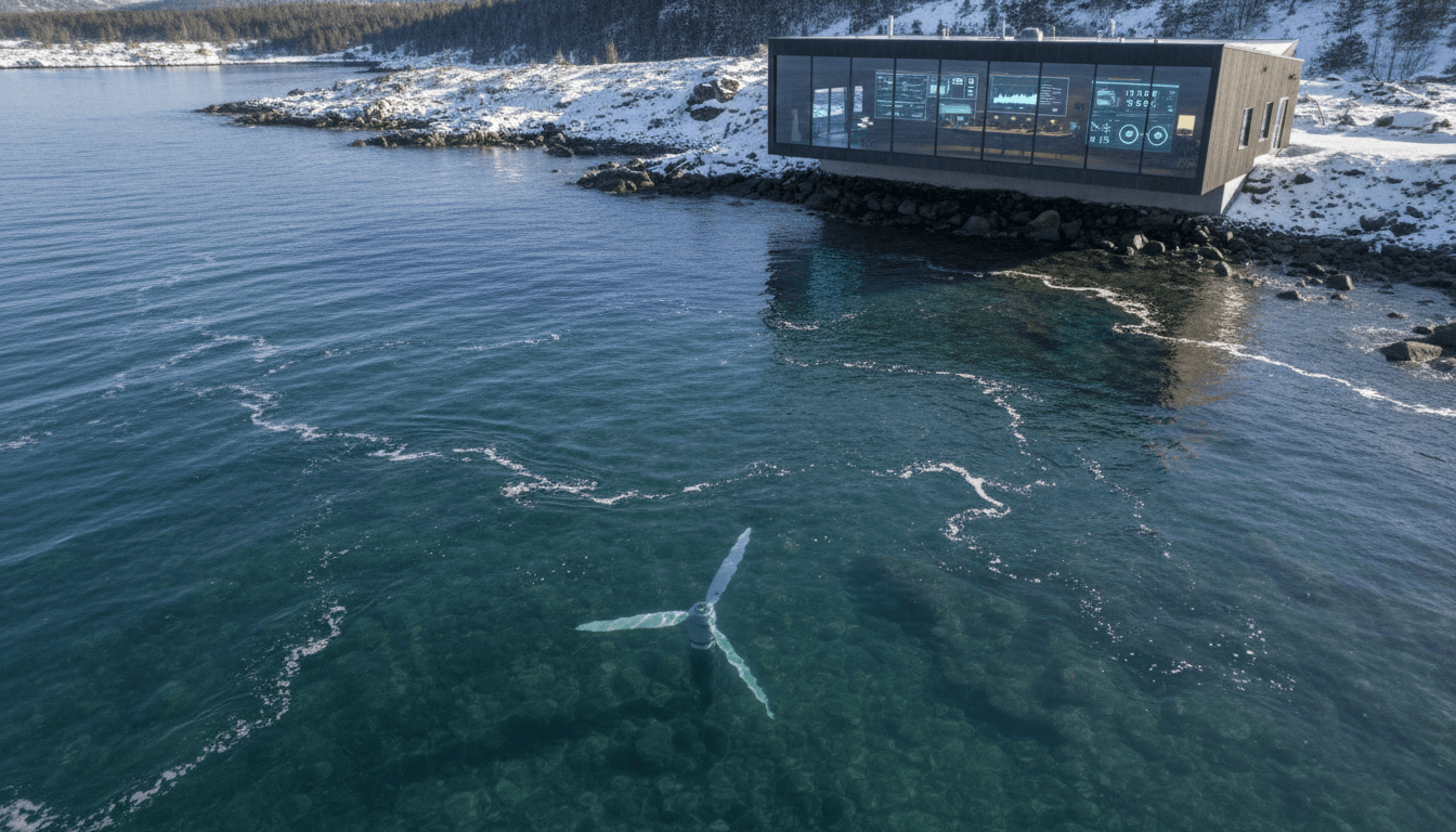 Featured image for AI kan göra havsströmsenergi lönsam pÄ riktigt