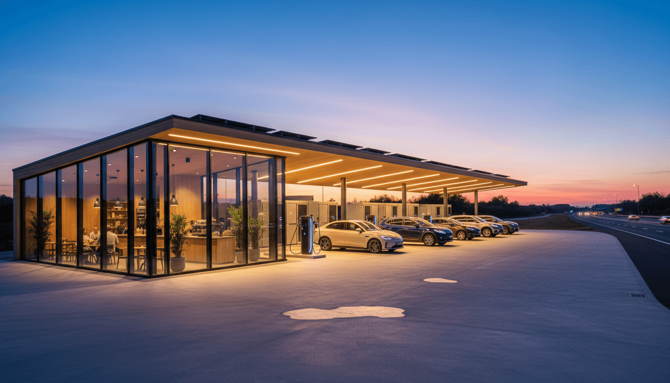 Featured image for Laddning vid macken: så blir stationer smarta energihubbar