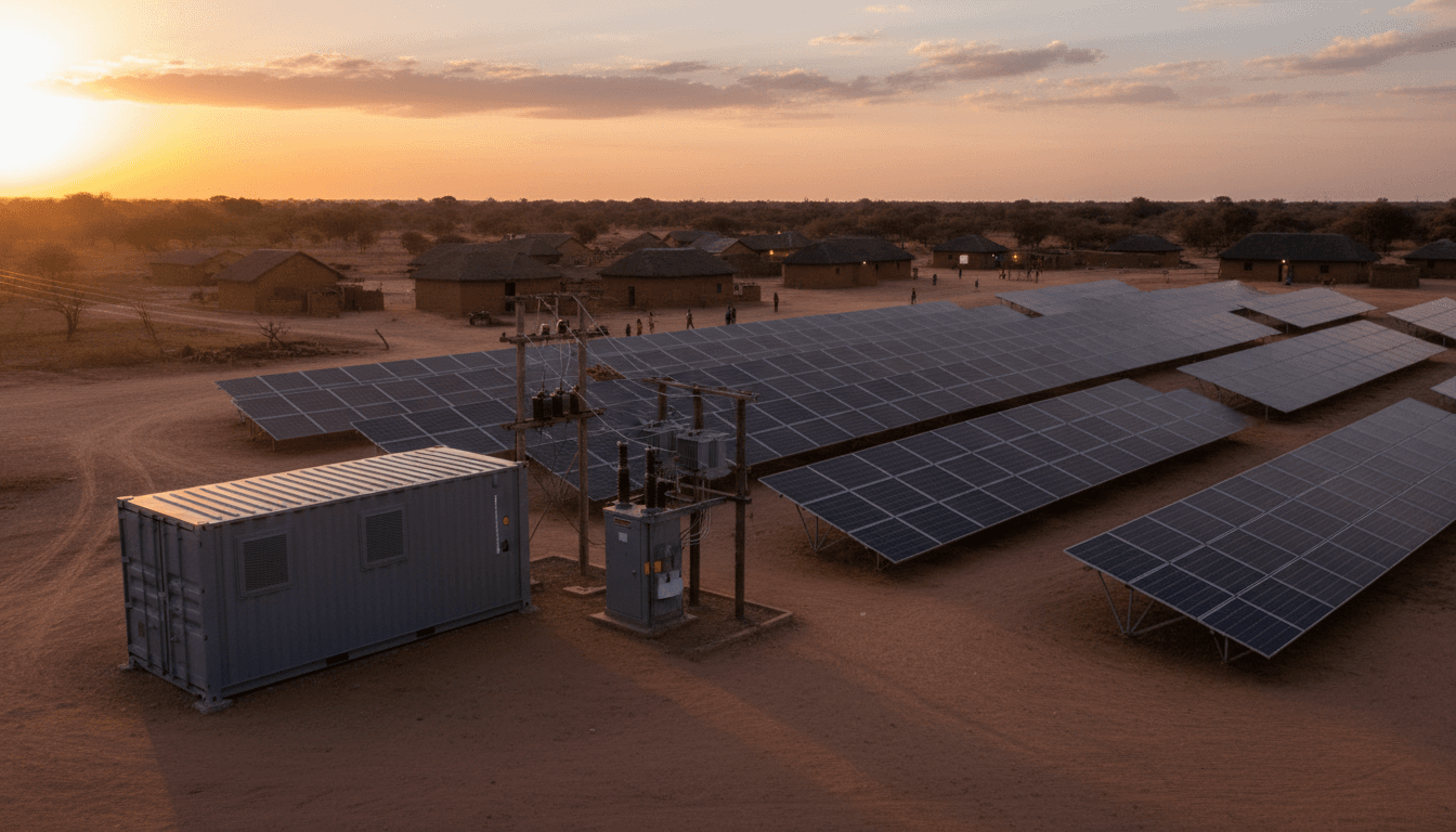 Featured image for AI som gör sol-och-batteri-mininät skalbara