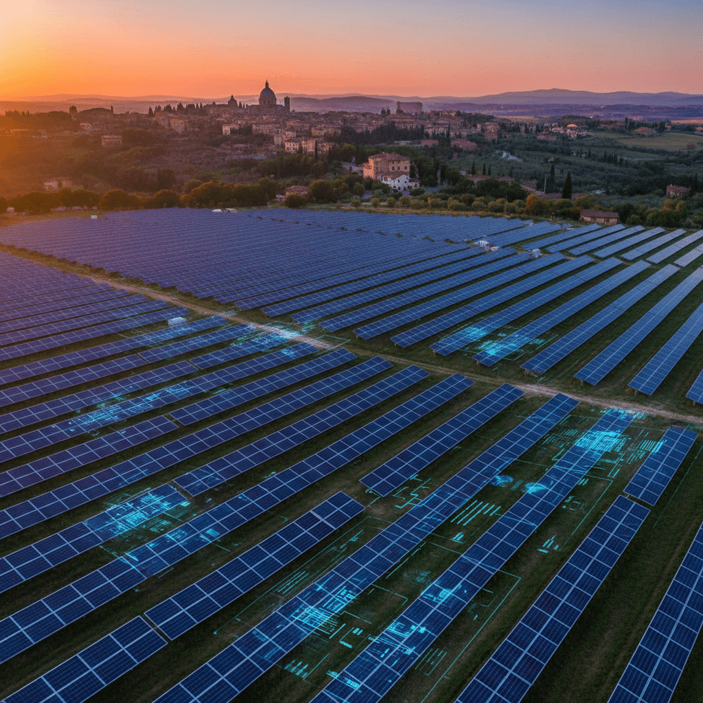 Featured image for Solare in perovskite e IA: il salto industriale di Plenitude