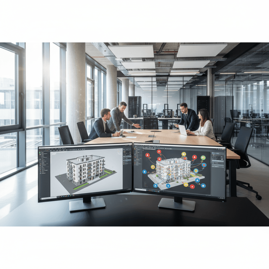 Featured image for Flussi di lavoro in tempo reale tra Allplan e Solibri