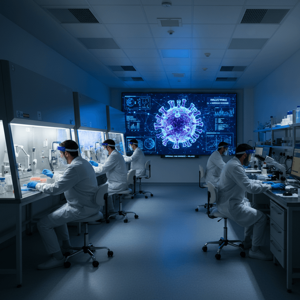 Featured image for IA e virologia: opportunitĂ cliniche e rischi reali