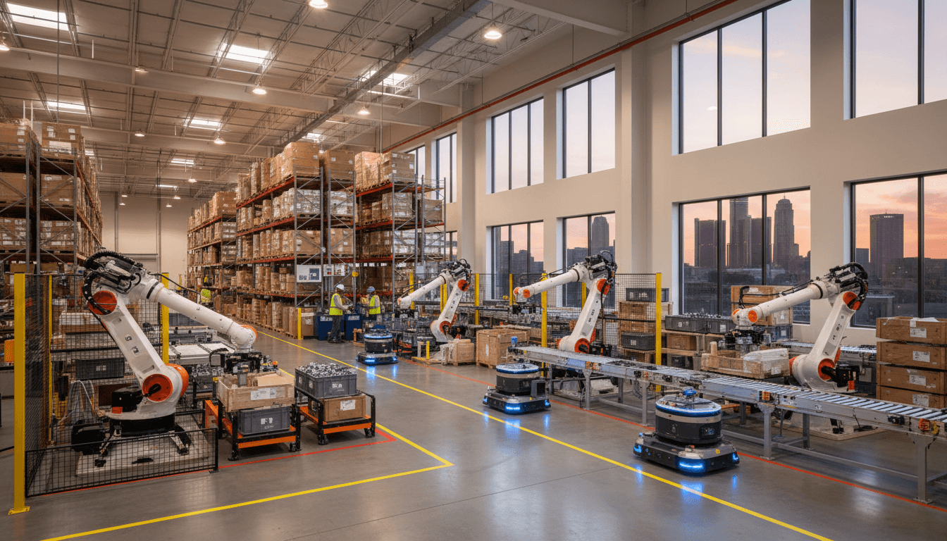Featured image for Flexxbotics in Detroit: AI Control for Warehouse Robots
