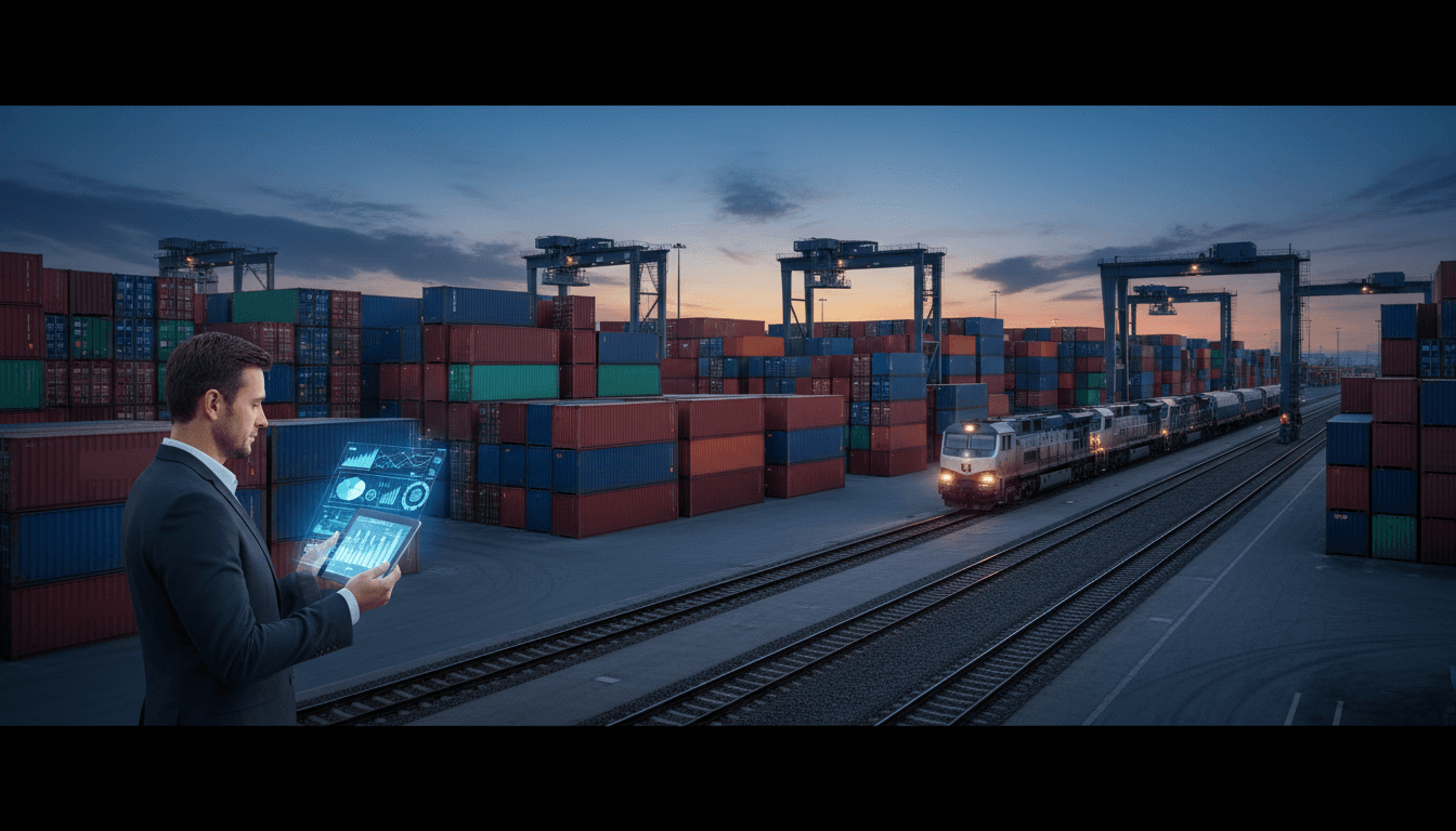 Featured image for Rail Freight Slumps: How AI Keeps Networks Stable