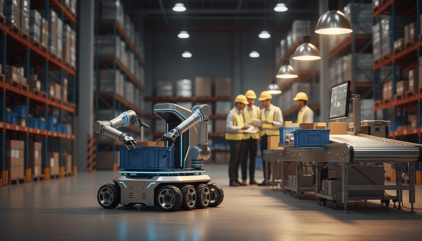 Featured image for Wheeled Mobile Manipulators: Logistics ROI Now