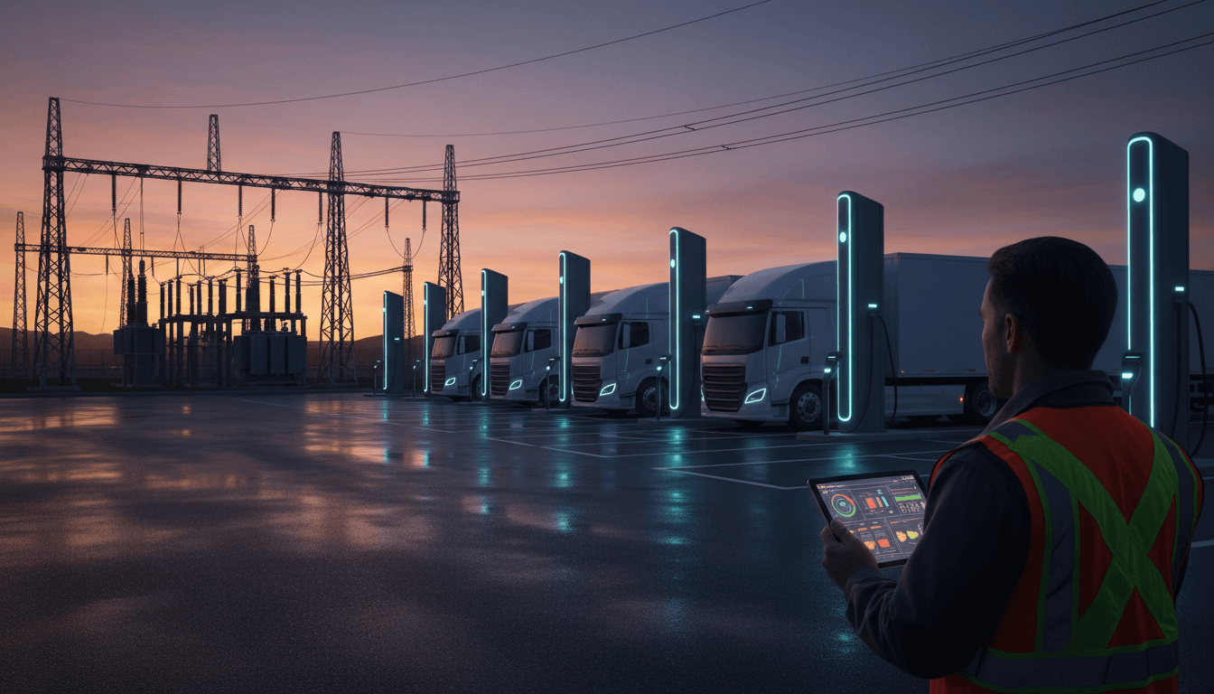 Featured image for Charge More Electric Trucks Without Grid Upgrades