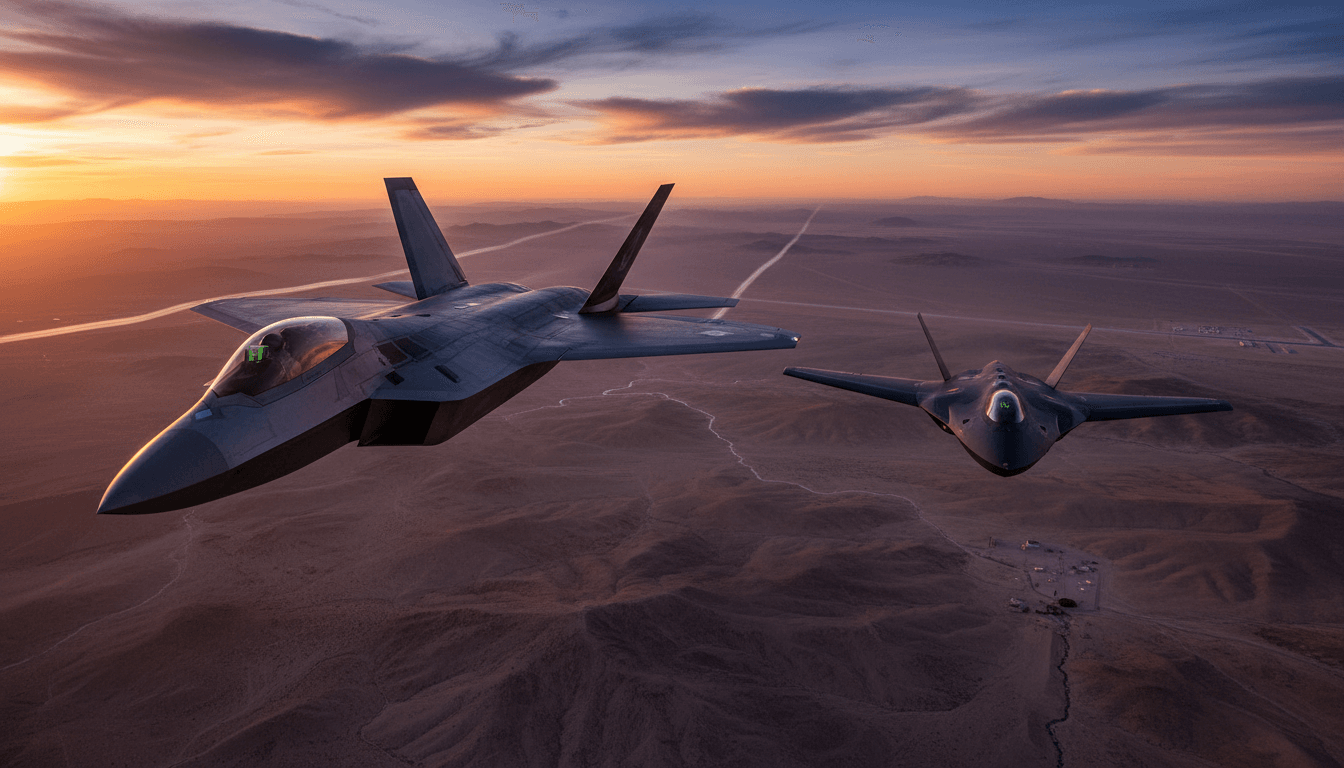 Featured image for F-22 Pilot Controls Drone Wingman: What AI Enables