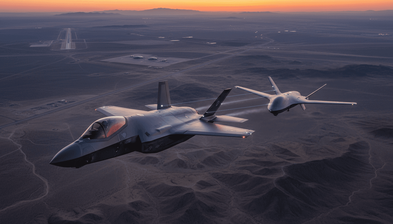 Featured image for F-22 Drone Wingman Test Shows AI in Air Combat