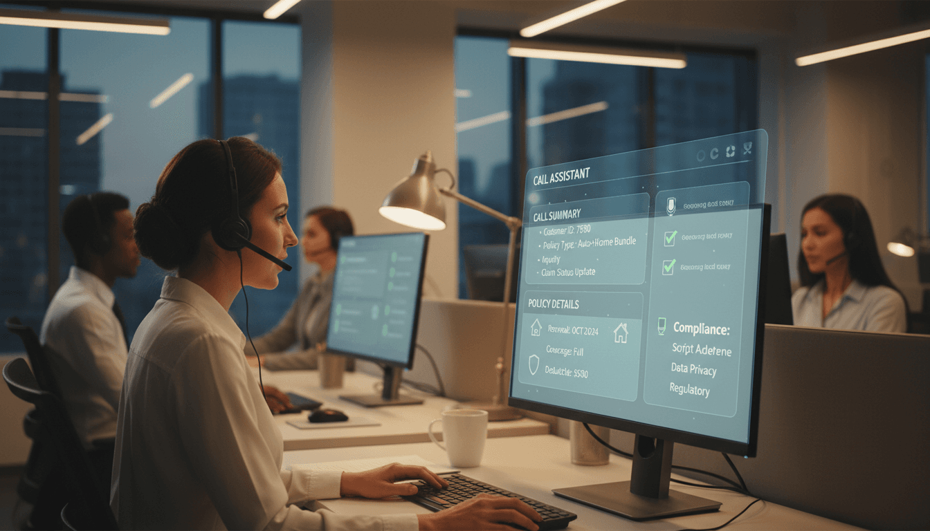Featured image for AI in Insurance Call Centers: Jobs Won’t Vanish