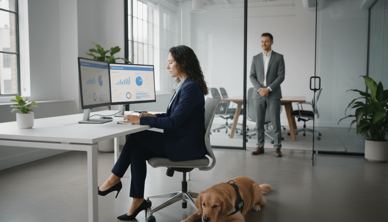 Featured image for AI Hiring Compliance: Avoid ADA Service Dog Mistakes