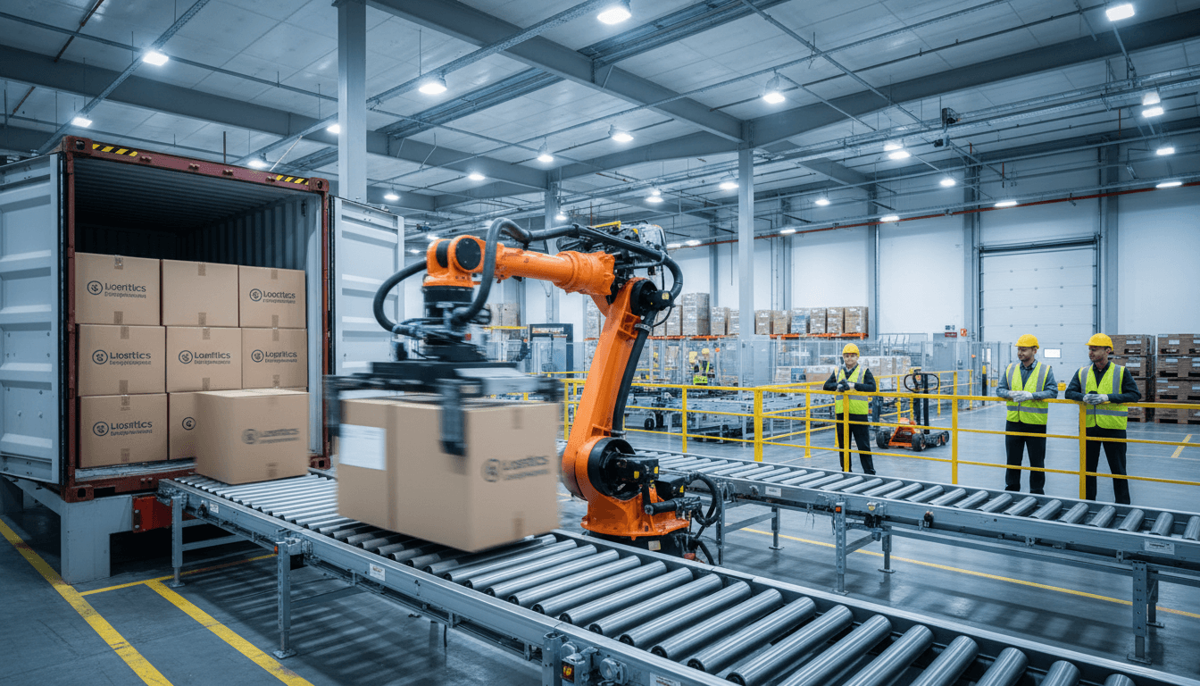 Featured image for AI Warehouse Robots: 75,000 lb/hr Cargo Handling