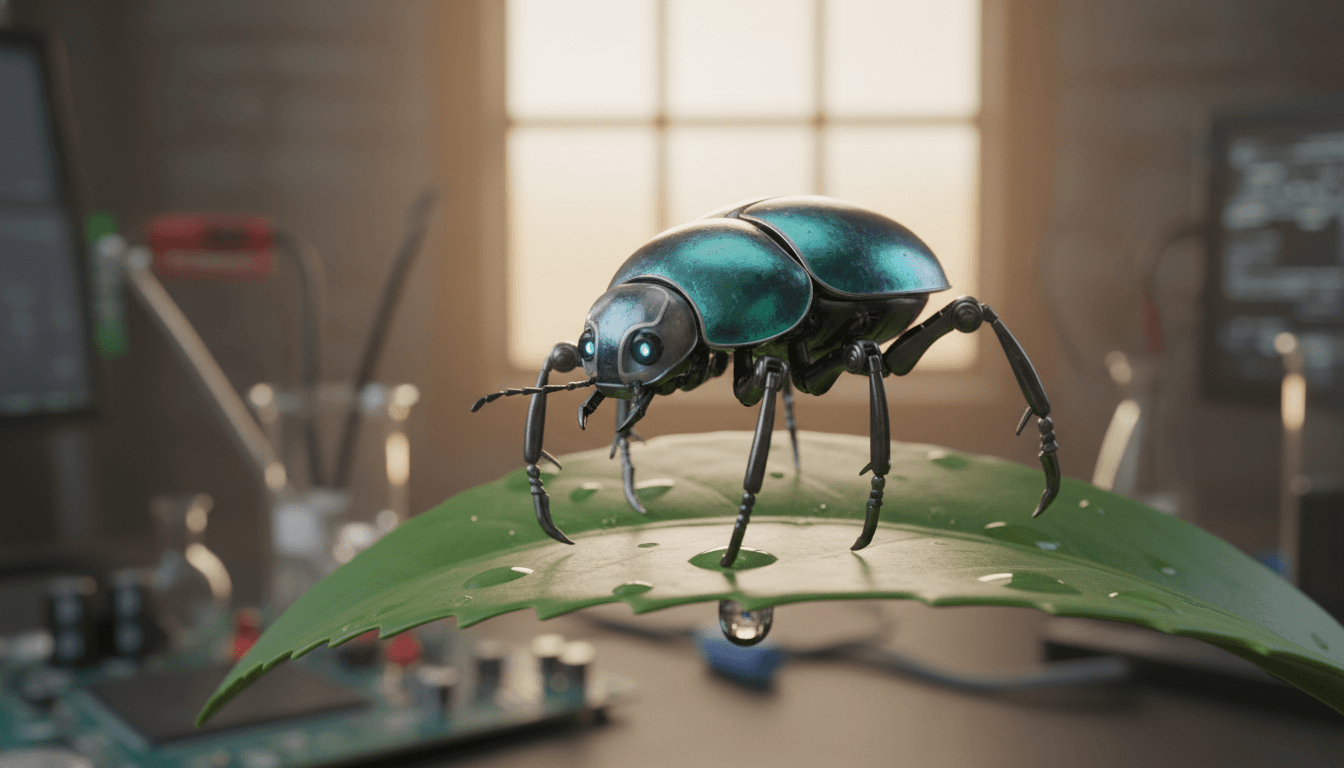 Featured image for AI Landing Control: What RoboBee Legs Teach Automation