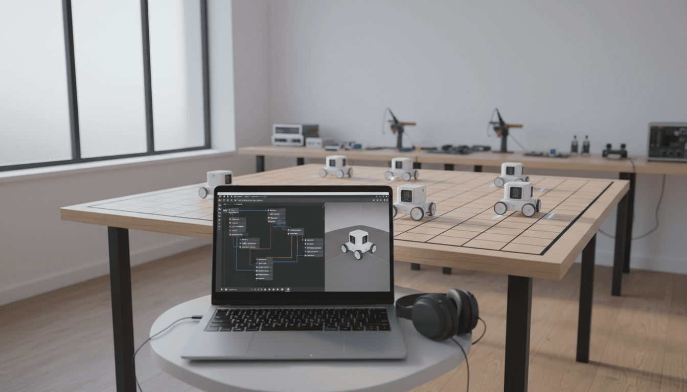 Featured image for Toio ROS 2 Wrapper: Fast Path to AI Robot Prototypes