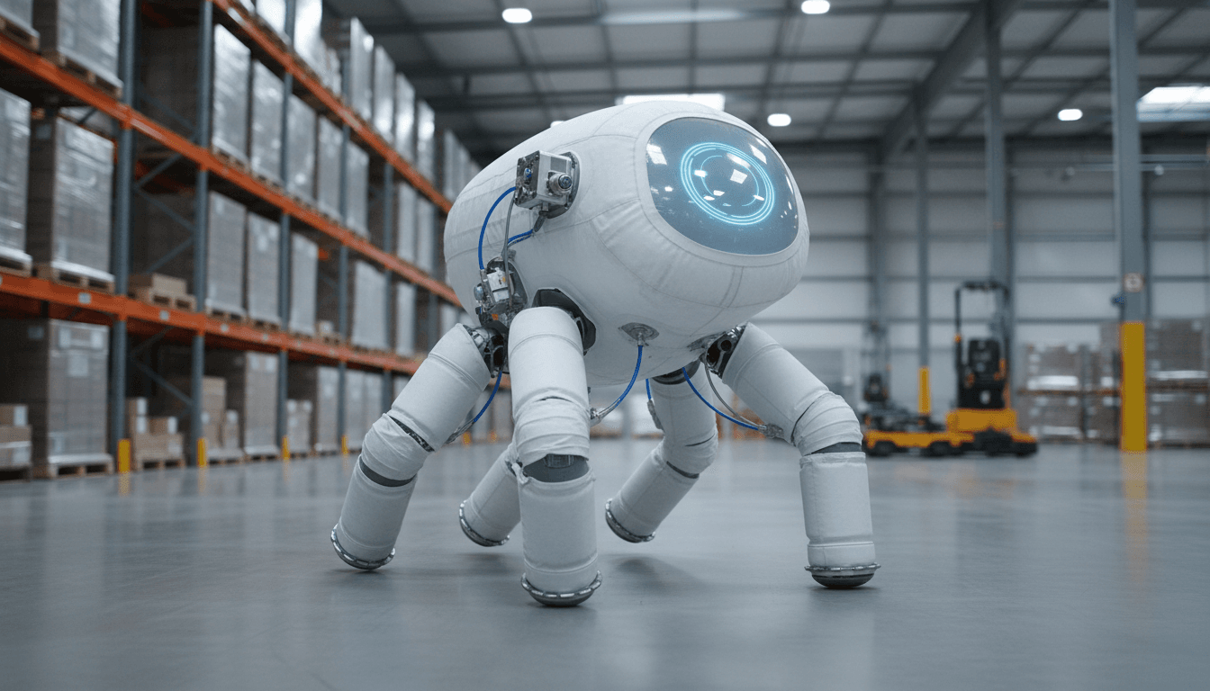 Featured image for Air-Powered Soft Robots That Walk Without Complex Control