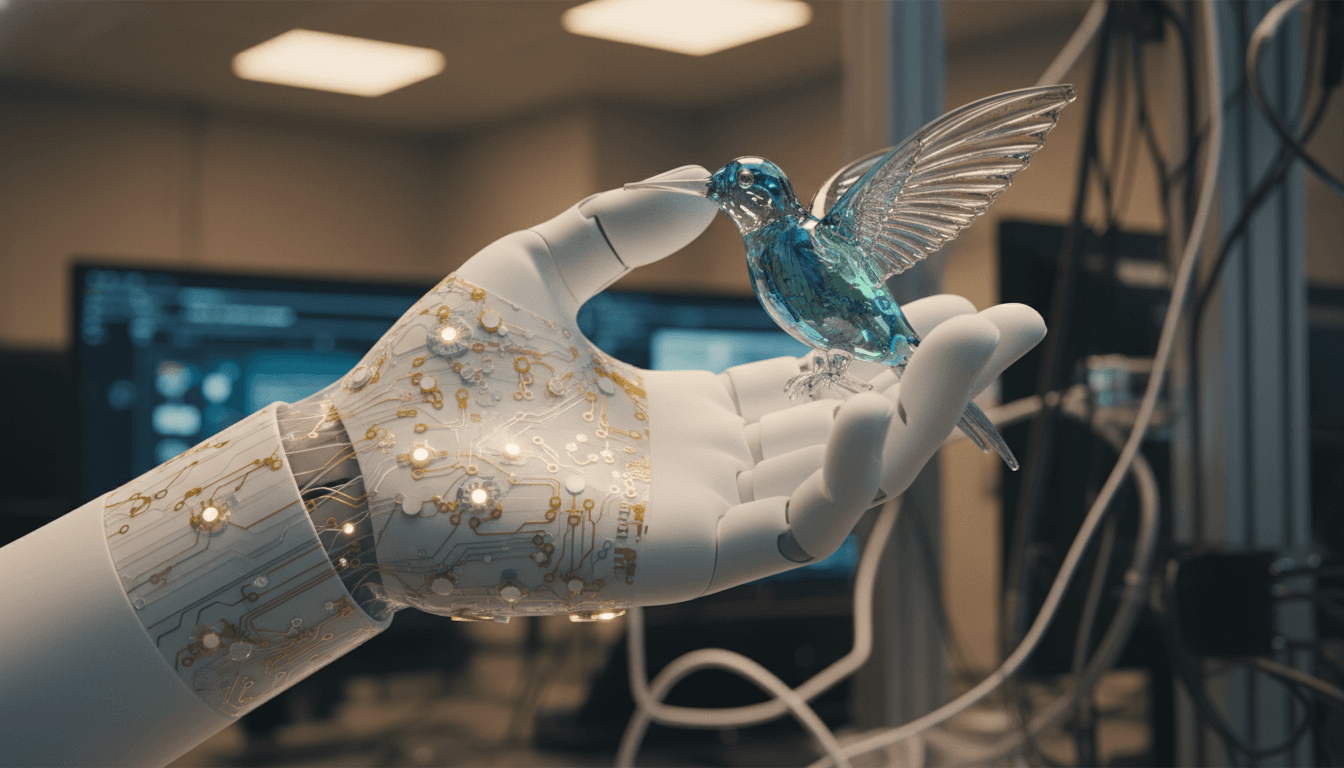 Featured image for Electronic Skin for Soft Robots: Safer, Smarter Touch