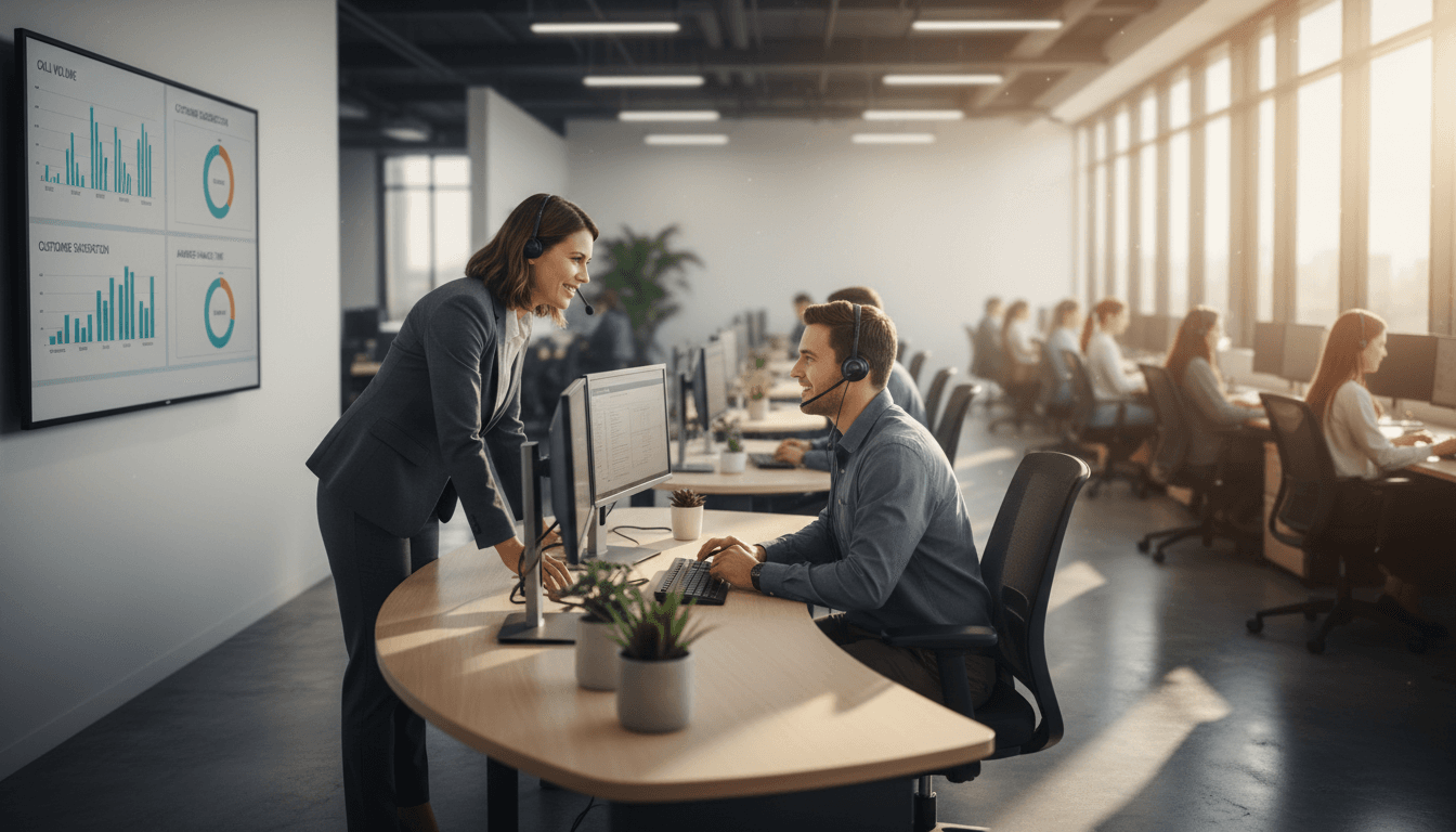 Featured image for AI Workforce Tools That Keep Contact Centers Human