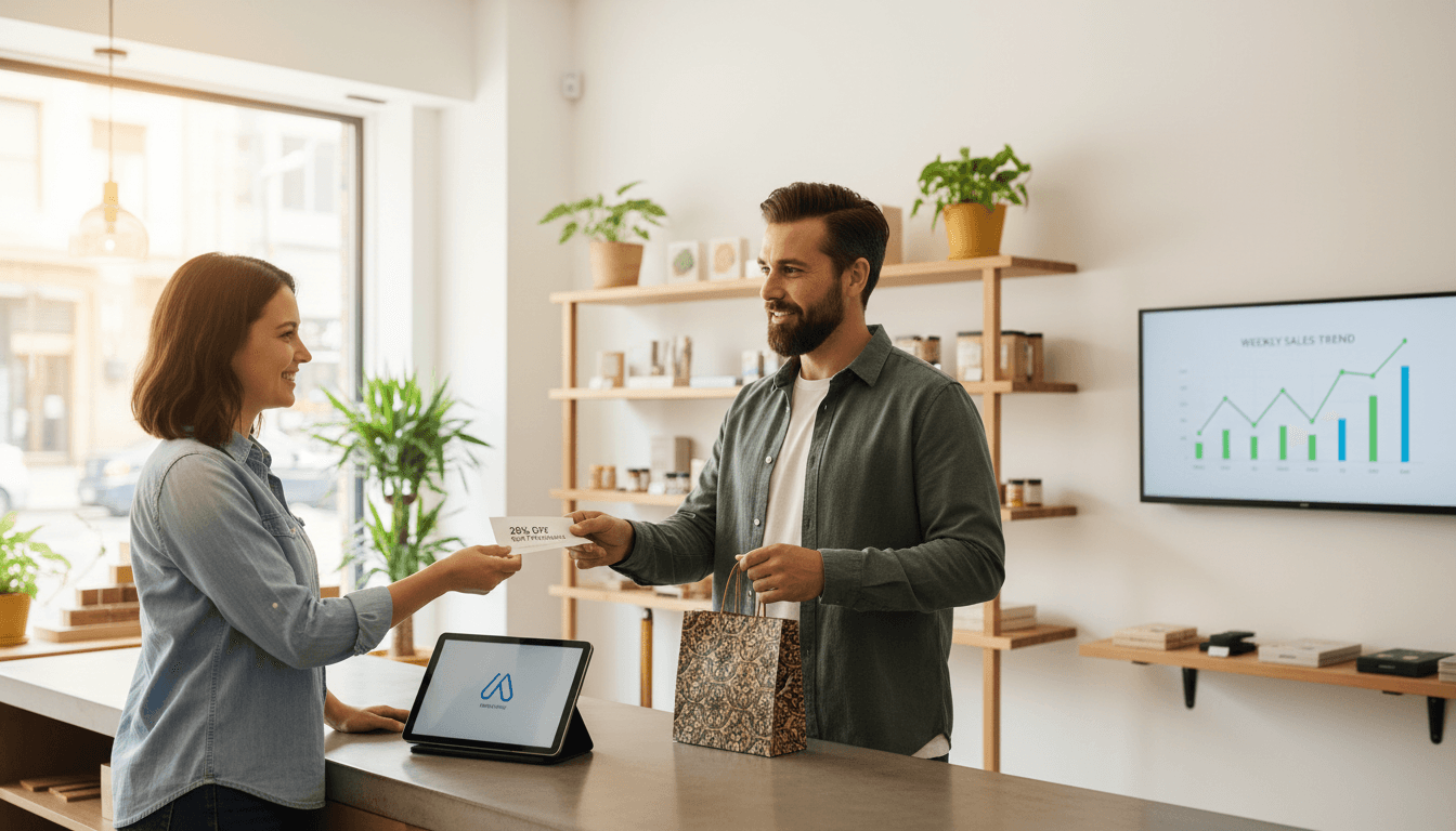 Featured image for In-Store Coupons: 5 Must-Haves + AI Tactics for SMBs