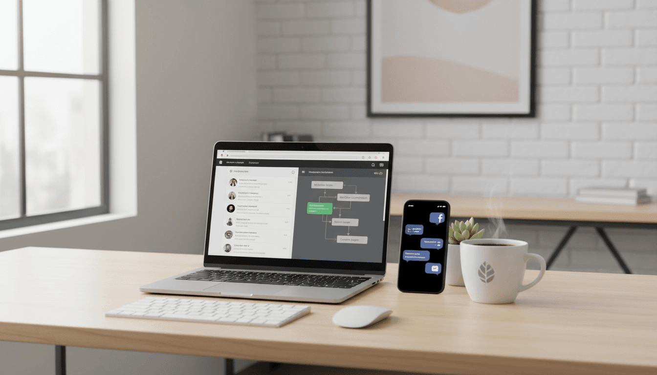 Featured image for Automate Facebook Messenger: 9 AI Workflows for SMBs