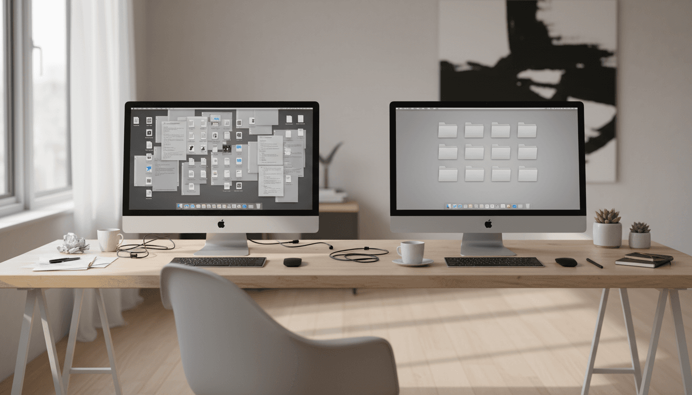 Featured image for Desktop Declutter Marketing: A Lean Startup Playbook