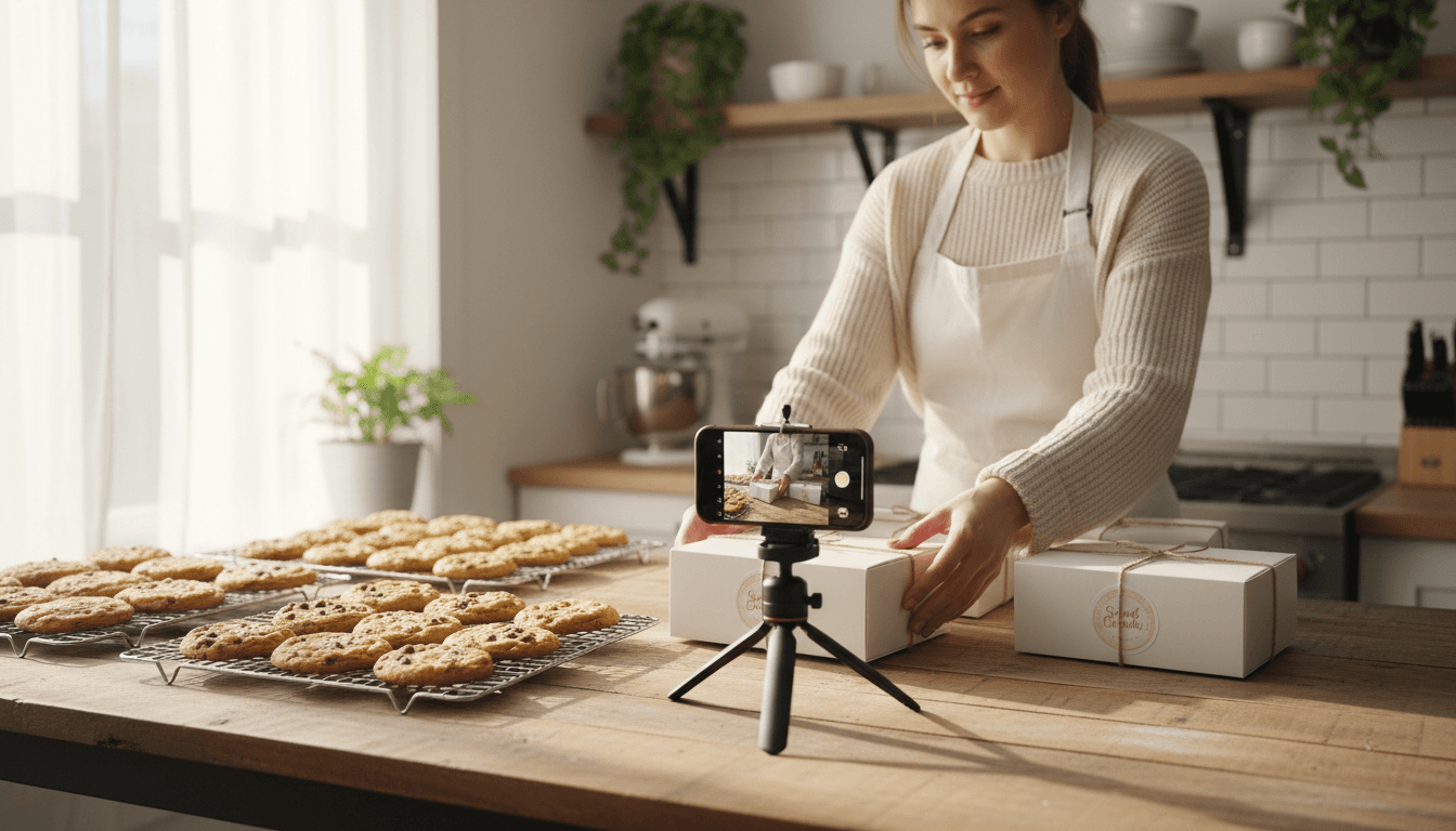Featured image for Start a Cookie Business: Social Media Plan That Sells