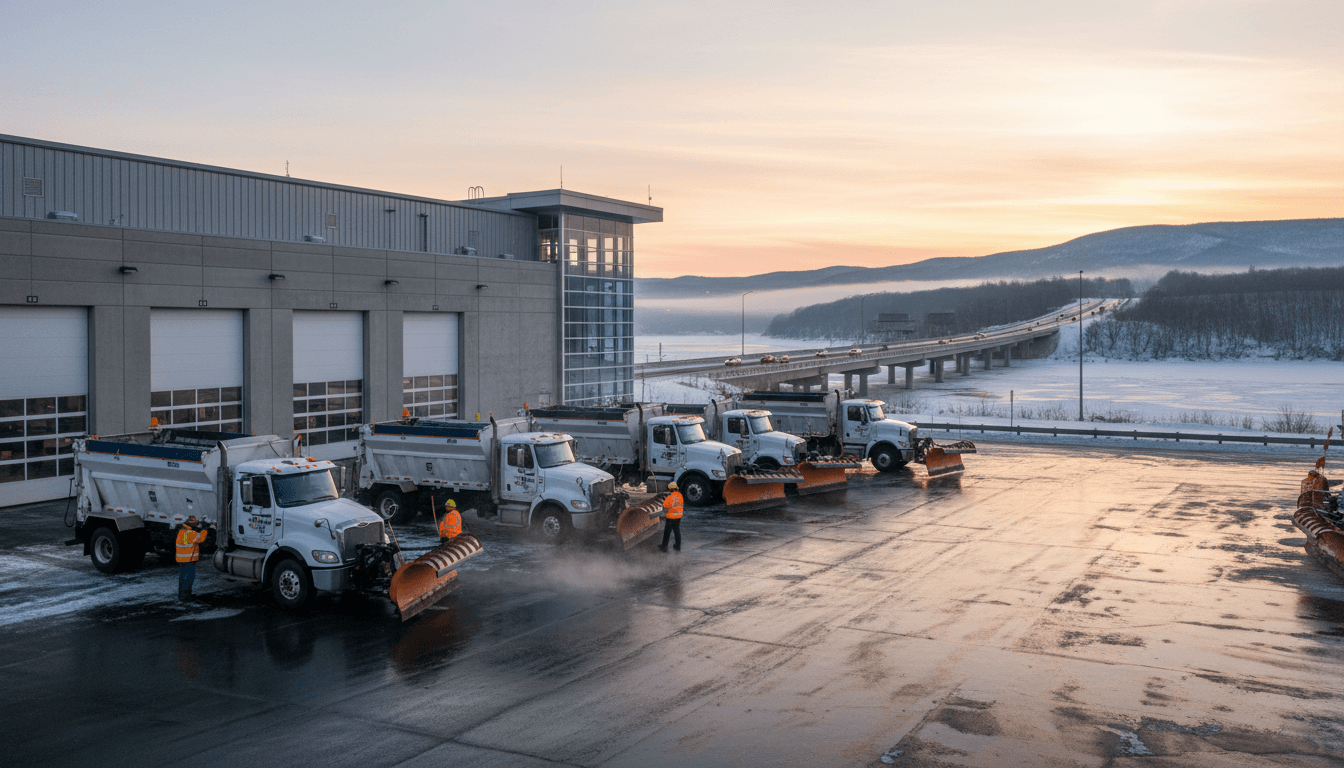 Featured image for Hudson Valley’s New DOT Hub: Safer Winter Roads