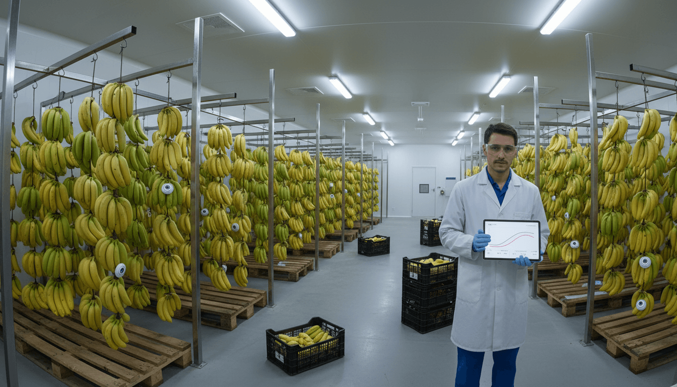 Featured image for Bananes mûres à l’heure grâce à l’IA et aux capteurs